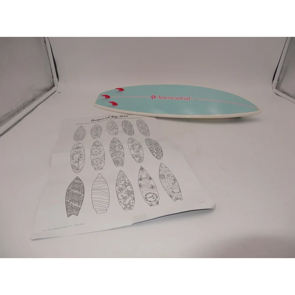 American Girl Doll Joss Kendrick Surfboard Accessory Set 2020 Multi Color GVK05